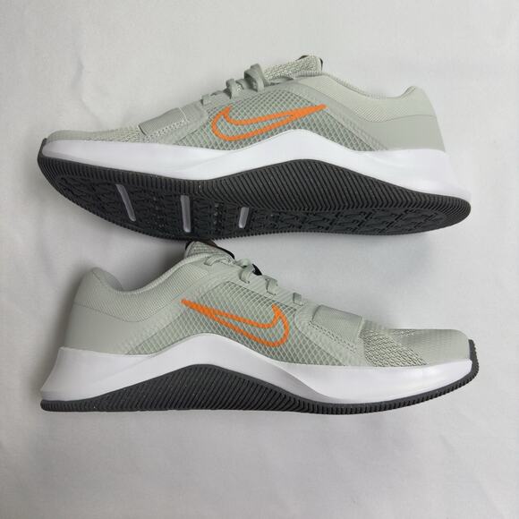 Nike MC Trainer 2 Light Silver Bright Mandarin DM0823-010 Men's Size 10.5 US - Picture 5 of 10